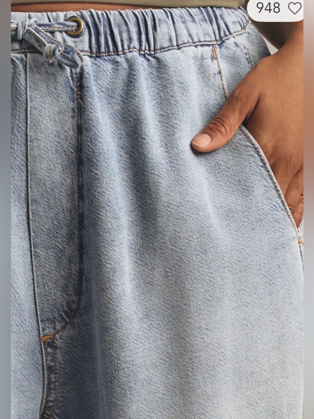 Pilcro Beachy High-Rise
Parachute Jeans. Price firm - Picture 5 of 12